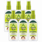 Vosene Kids Head Lice Defence Spray 150ml x 6 – Daily Conditioning Detangler - Apple & Lemon Fragrance