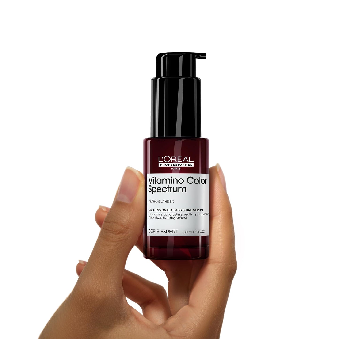 L'Oréal Professionnel Glass Shine Serum, Concentrated Serum Mirror, Protects & Provides Intense Shine, Vitamino Color Spectrum, 30ml