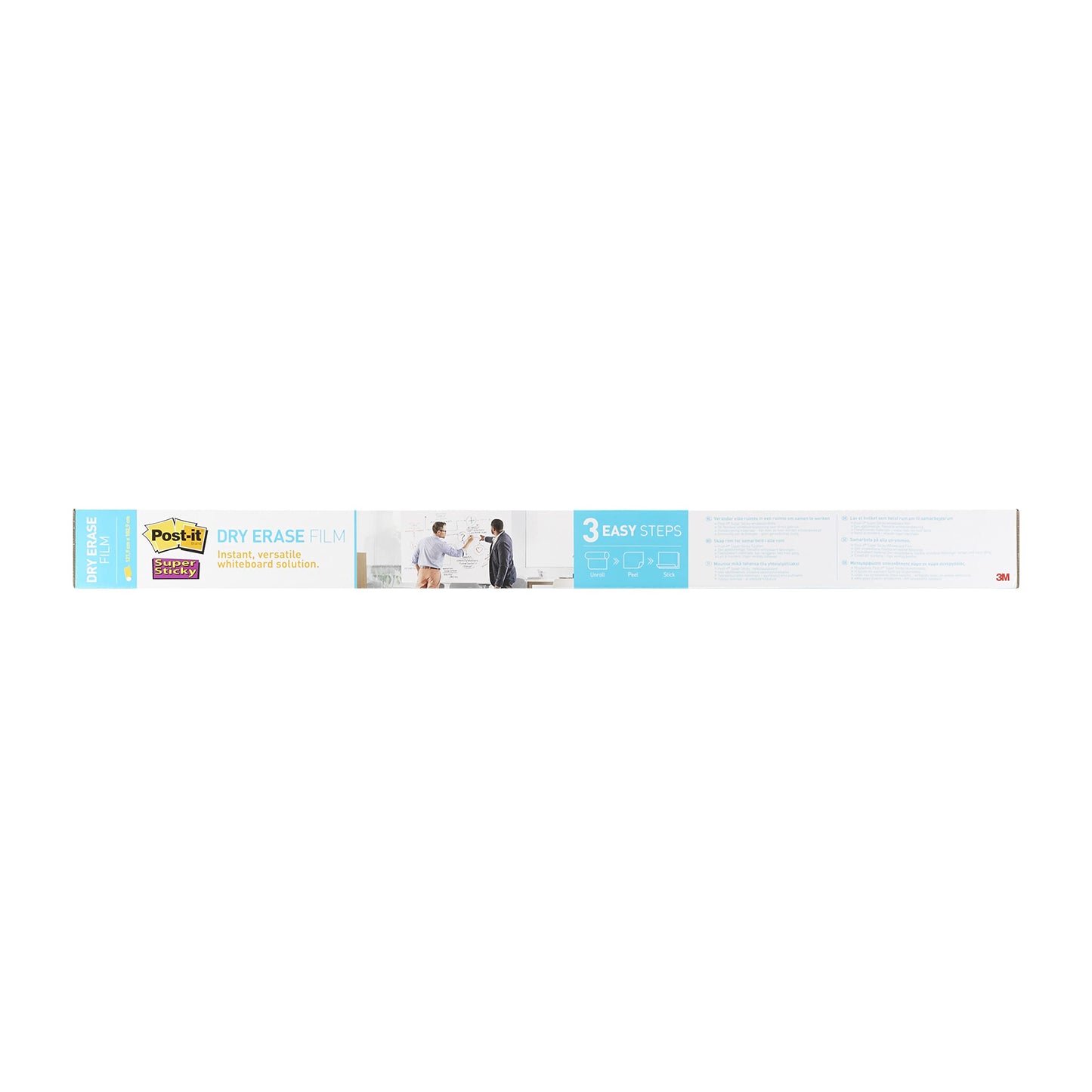 Post-it Super Sticky Dry Erase Film, DEF6x4-EU, 1.219 m x 1.829 m, 1 Roll
