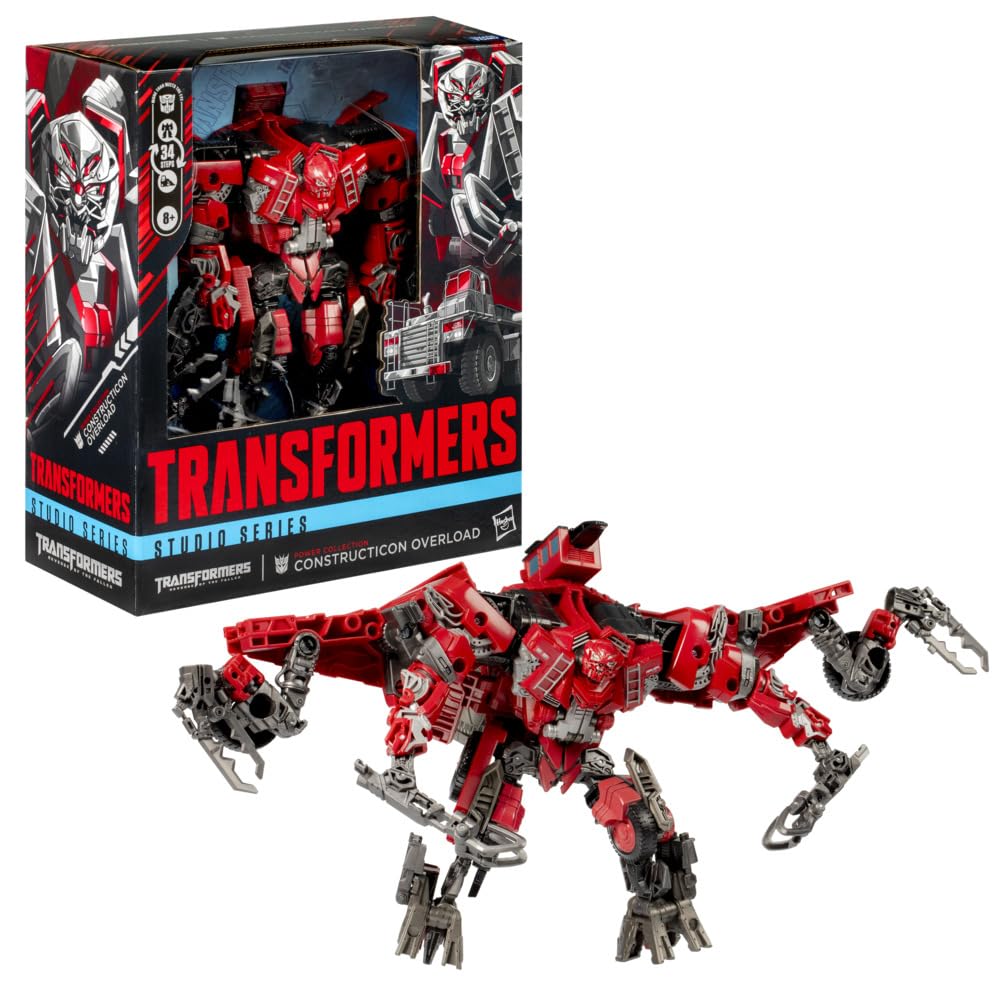 Transformers Studio Series Leader Class Revenge of the Fallen MTMTE Collection Constructicon Overload Action Figure