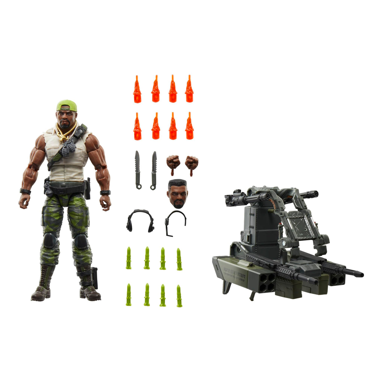 G.I. Joe Classified Series #150, Heavy Duty with Man-Portable Heavy Weapons