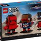 LEGO 40668 Brickheadz Captain America and Red Hulk Figures 10+ 202 Pieces