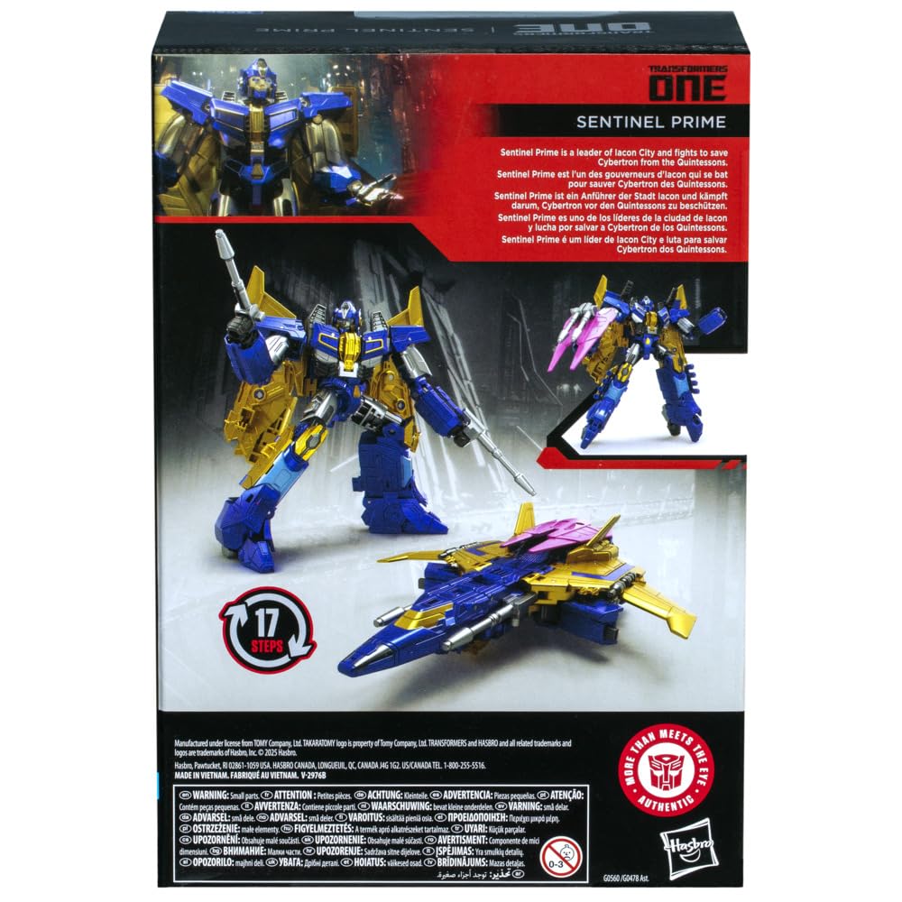 Transformers Studio Series Voyager Class One Sentinel Prime Action Figure