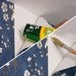 Solvite Wallpaper Repair Kit: Overlap & Border Adhesive (240g) with Tsekouri Roller & Bristle Brush for Seamless Wall Covering, Easy DIY Glue & Tools