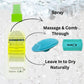 Vosene Kids Lice Repellent 3in1 Shampoo 250ml & Conditioning Defence 150ml Bundled With Alimos Massage Brush, Nit Comb and 4-in-1 Cleaning Tool