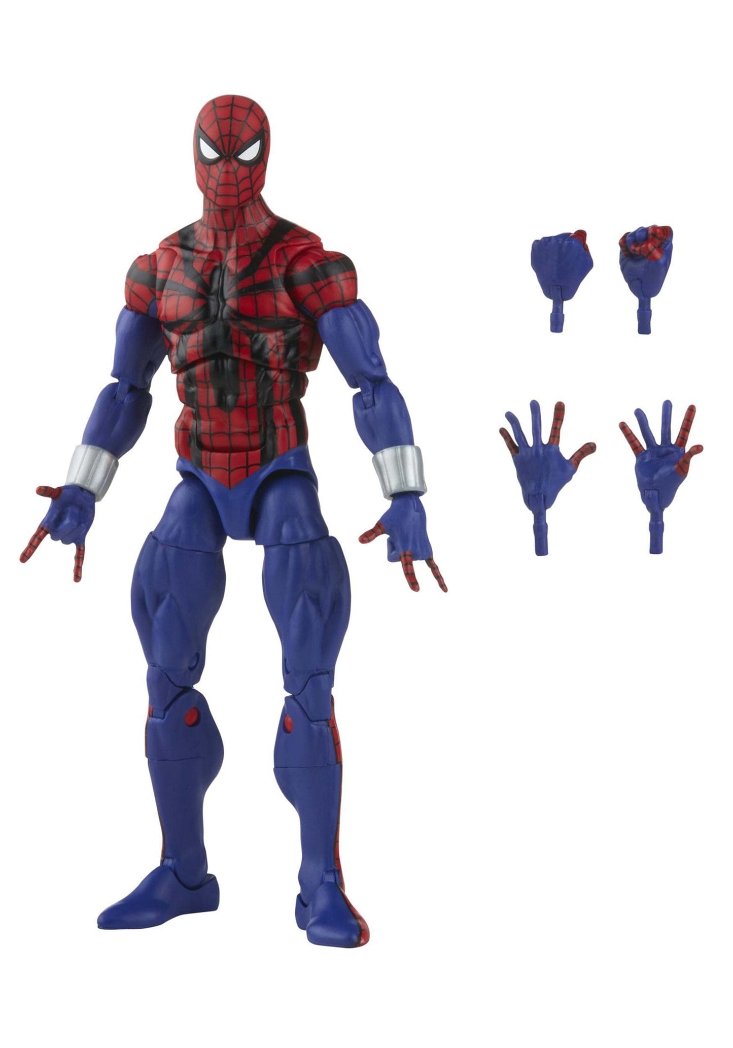Spider-Man Marvel Legends Series 15 cm Ben Reilly Action Figure Toy, Includes 5 Accessories: 4 Alternate Hands, 1 Web Line FX