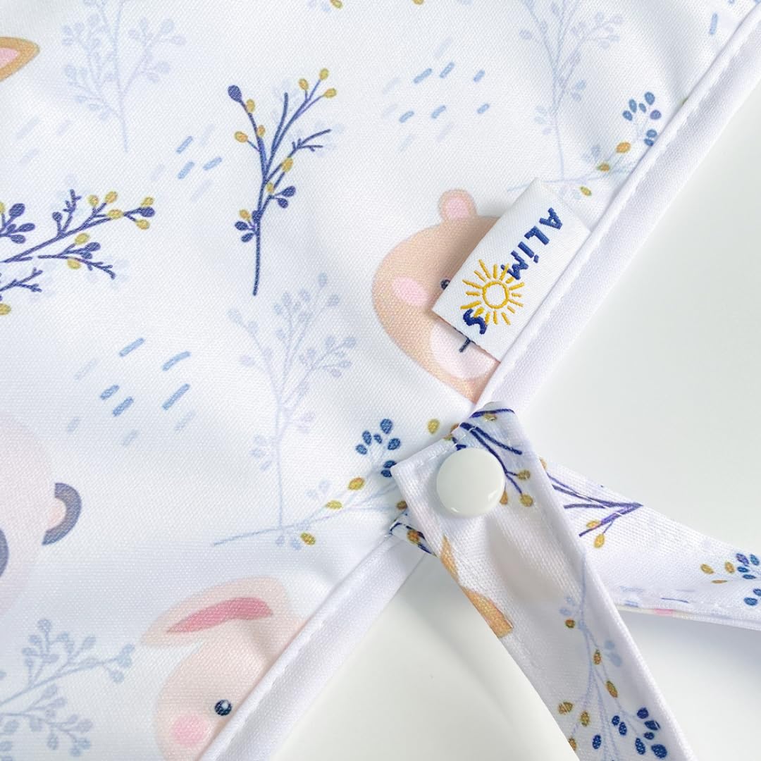 Alimos On the Move Changing Mat - Lightweight, Foldable and Portable Nappy Changing Mat Bundled with Sudocrem 30g, Baby Wipes and 50 Nappy Sacks