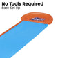 Bestway H20GO Tsunami Single Lane Slip and Slide, Inflatable Water Slide for Kids, Summer Garden Outdoor Toy with Built-in Sprinklers and Splash Ramp