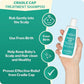 Alimos Baby Bath Silicone Brush & Fine Tooth Comb Bundled With Dentinox Cradle Cap Treatment Shampoo 125 milliliters, Bamboo Wash Cloths (3 Pack) and Bath Thermometer