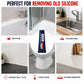 UniBond Silicone Sealant Remover 80ml Kit – Heavy-Duty Gel Tube with Silicone Removal Tool & White Cloth – Removes Old Sealant from Baths, Tiles, Kitchens, Sinks & Toilets (3-Piece Bundle)