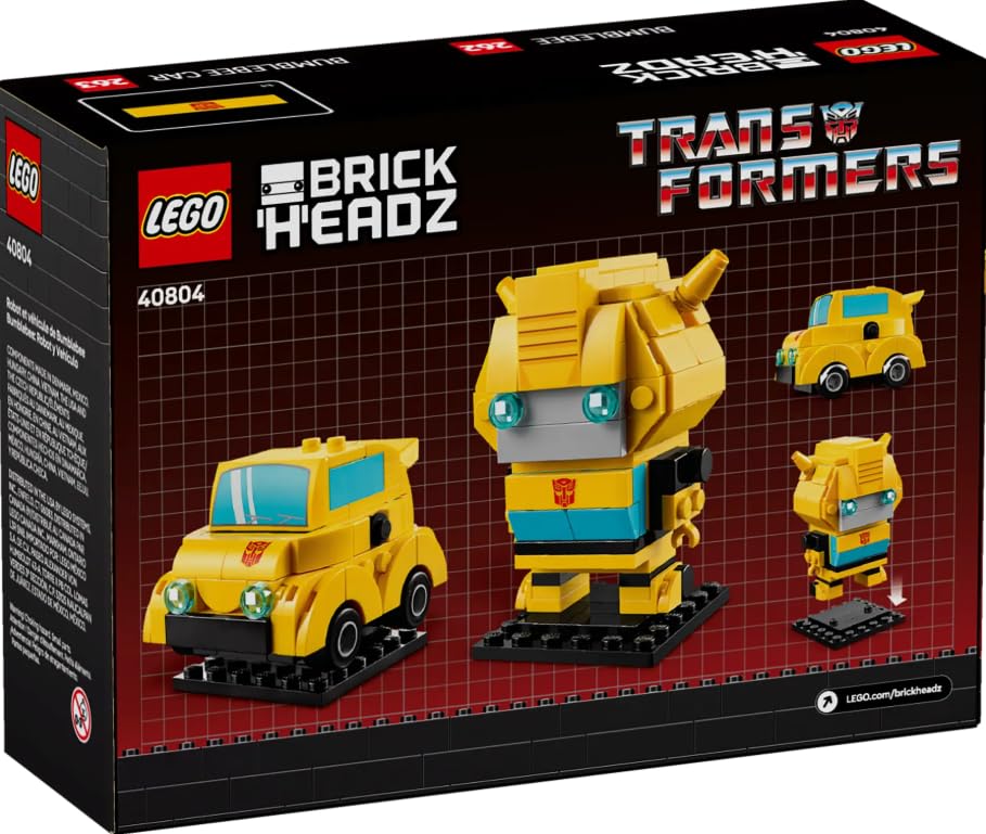 LEGO Transformers Bumblebee Robot & Vehicle - 40804