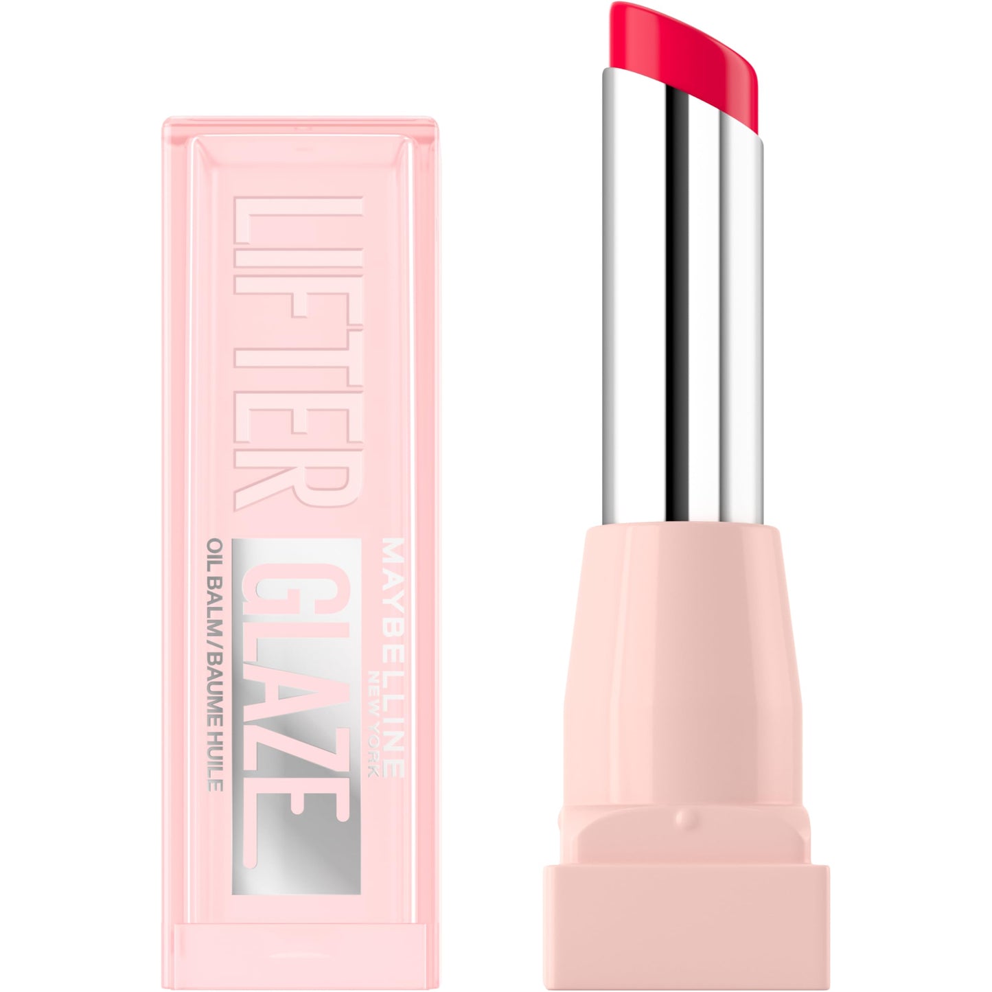Maybelline New York Lifter Glaze Lip Oil Balm, Up to 24HR Hydration, Plumping for Fuller Lips, Hyaluronic Acid & Acerola Cherry Extract for Ultra-Comfortable Shine, Shade: Cherry Swirl