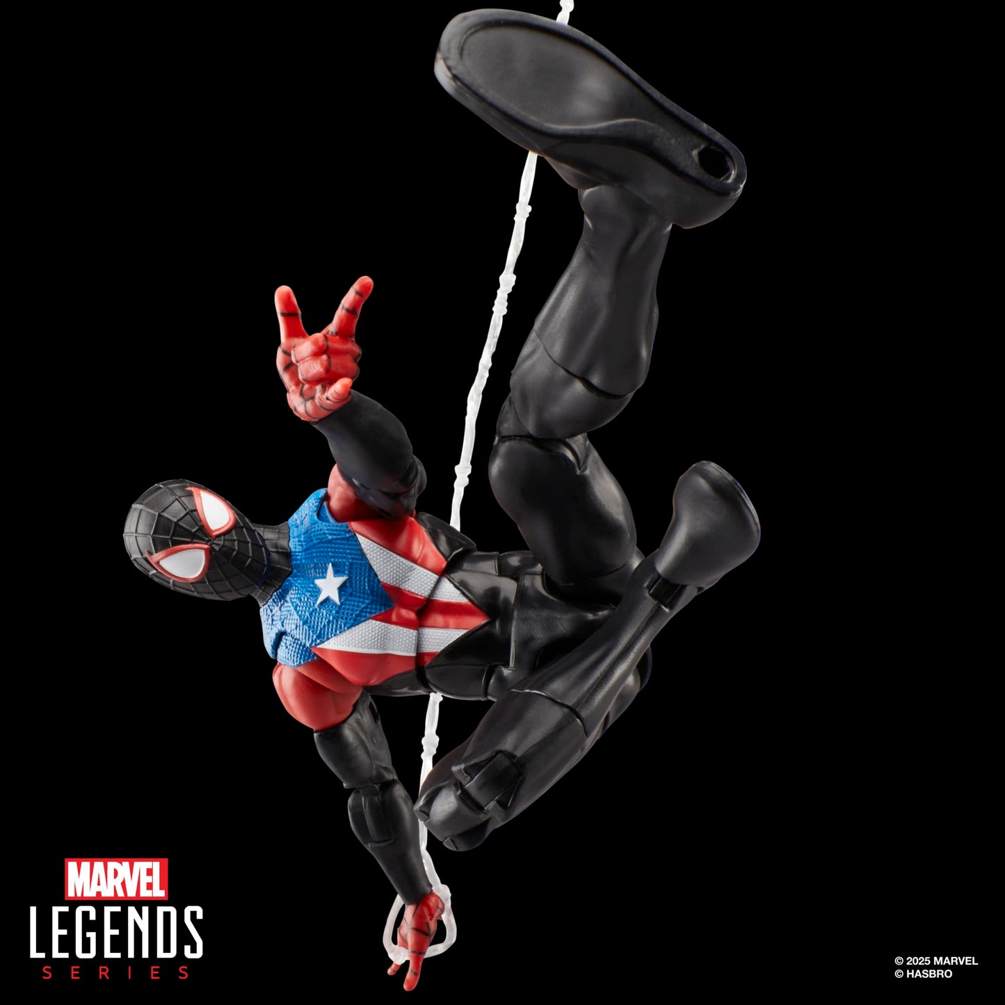 Spider-Man Marvel Legends Series Gamerverse Miles Morales Boricua Suit Action Figure
