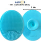 Alimos Baby Bath Silicone Brush & Fine Tooth Comb and Bath Thermometer to Work with Mustela Cradle Cap Foam Shampoo for Newborns 150ml