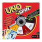 Mattel Games UNO Spin Card Game for Kid, Adult & Family Nights, Classic Play with Toy Spinner, New Challenges & Rules, Rainy Day Activity, JGR00