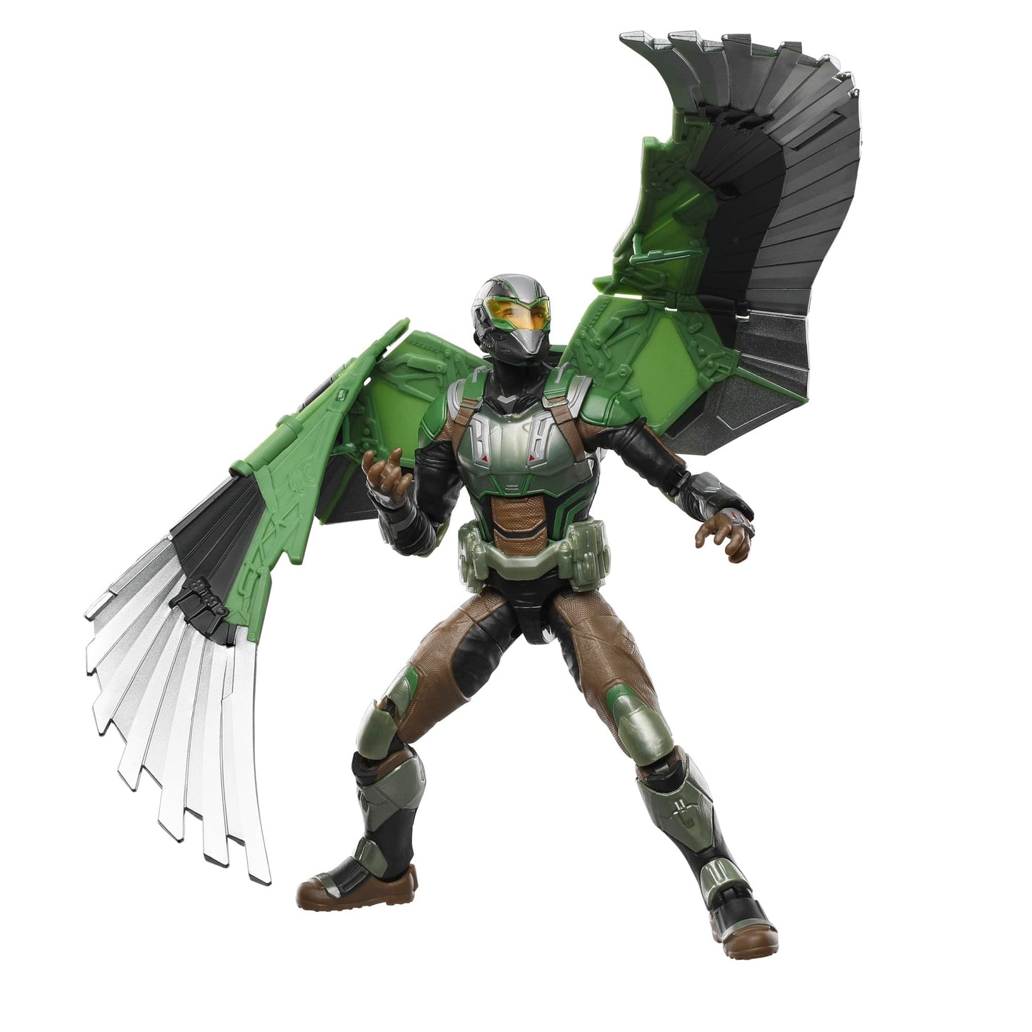 Marvel Legends Series Falcon, Captain America: Brave New World Deluxe 15-cm Action Figure, Green