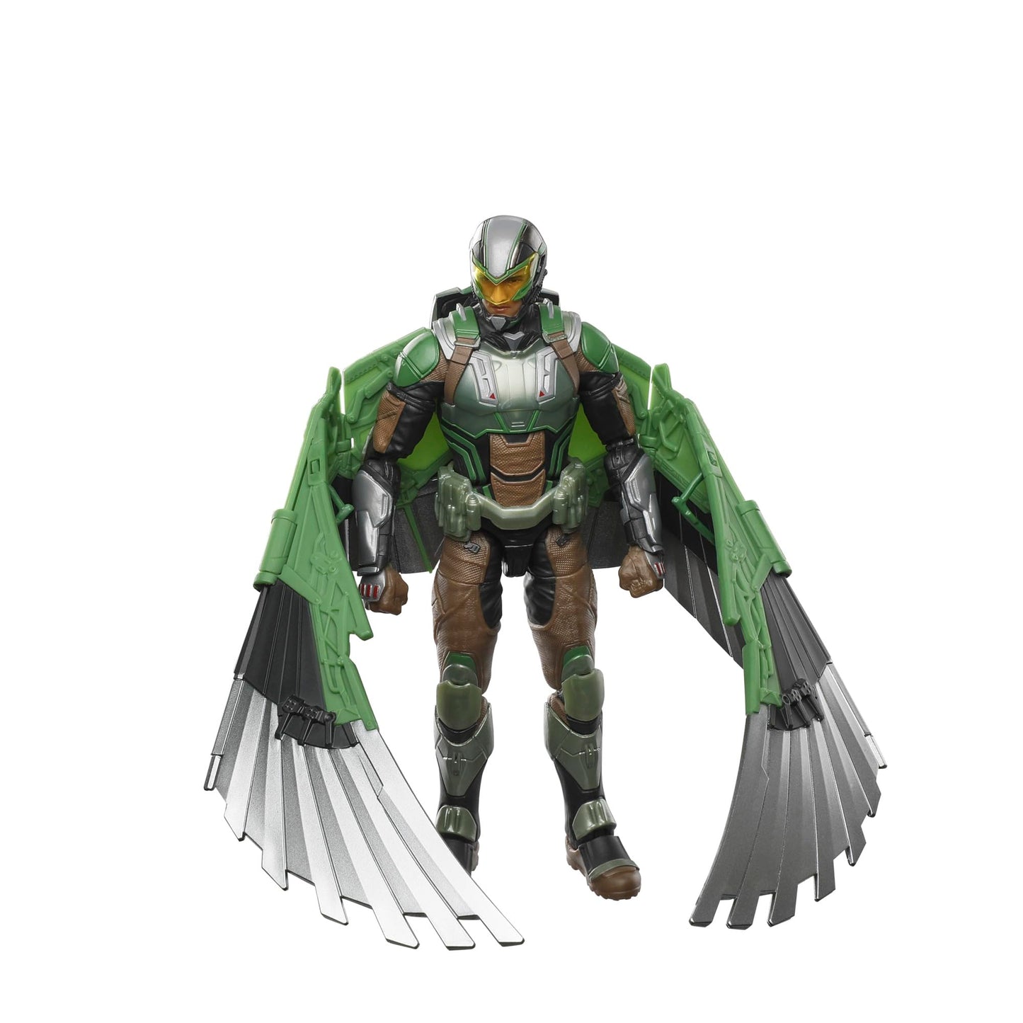 Marvel Legends Series Falcon, Captain America: Brave New World Deluxe 15-cm Action Figure, Green