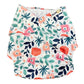 Alimos Swim Nappy and Waterproof Bag Washable Reusable for Happy Baby (0-3 Years) UK Brand (Leaf)