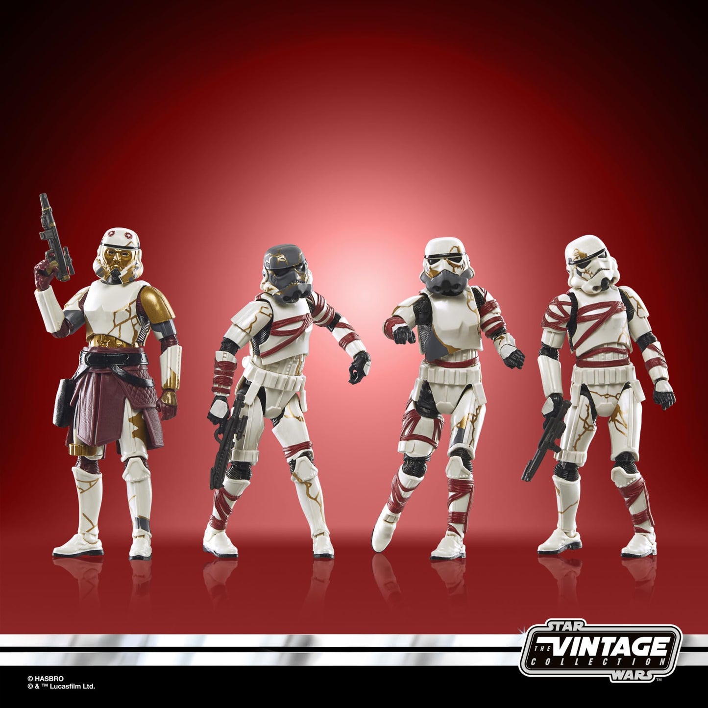 Star Wars The Vintage Collection Captain Enoch & Thrawn’s Night Troopers, Ahsoka 3.75 Inch Collectible Action Figure 4-Pack