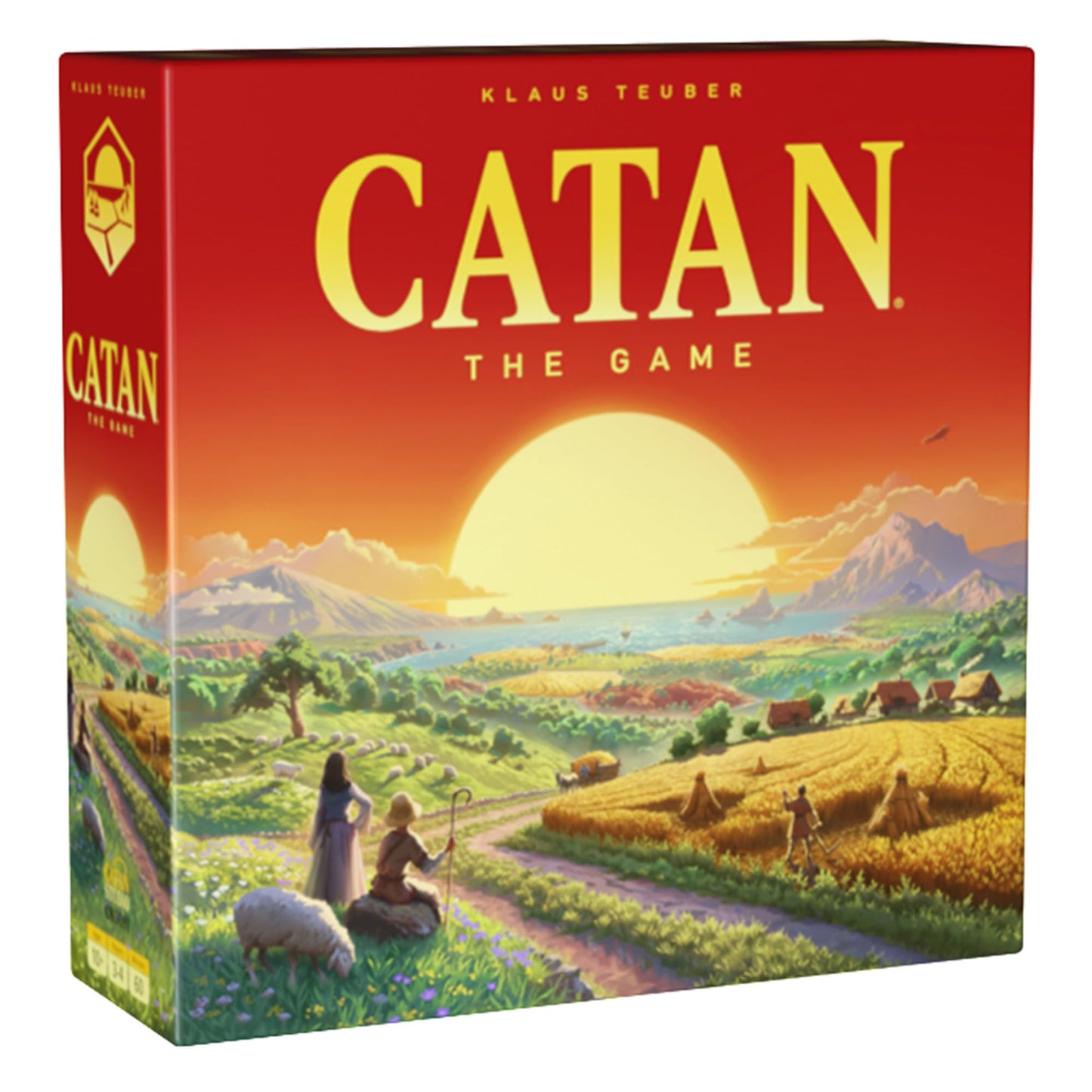 CATAN 6th Edition – The Strategy Board Game | Build Your Civilisation & Outsmart Your Rivals | For Families, Adults & Teens | Trade, Build & Settle to Victory | 3–4 Players, Ages 10+, 60 Mins