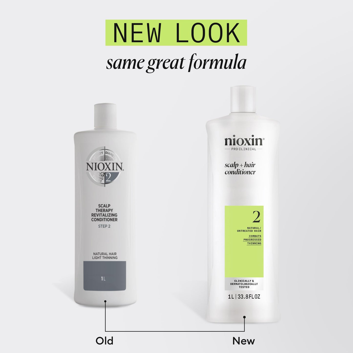 Nioxin System 2 Scalp + Hair Conditioner for Progressed Thinning Natural Hair 1000ml