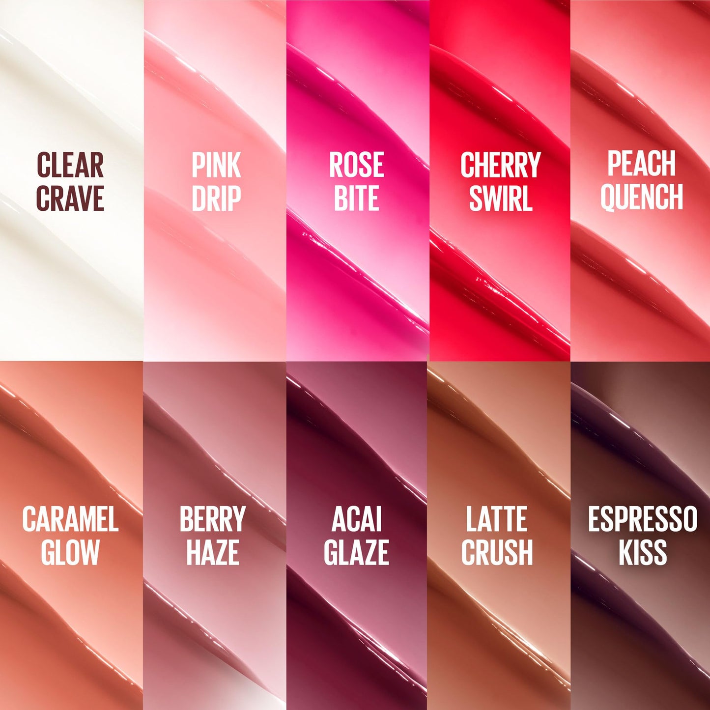 Maybelline New York Lifter Glaze Lip Oil Balm, Up to 24HR Hydration, Plumping for Fuller Lips, Hyaluronic Acid & Acerola Cherry Extract for Ultra-Comfortable Shine, Shade: Cherry Swirl