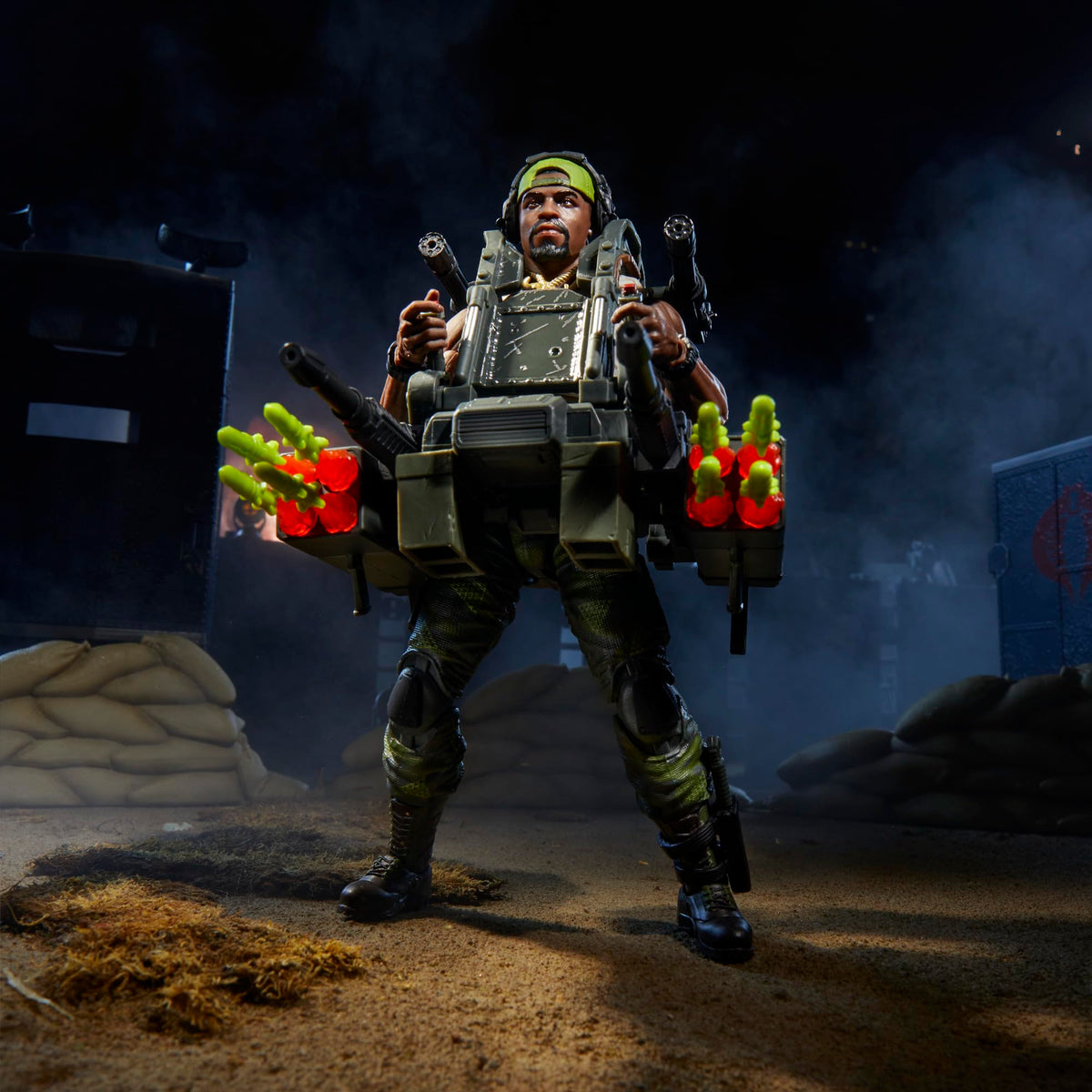 G.I. Joe Classified Series #150, Heavy Duty with Man-Portable Heavy Weapons