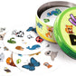 Asmodee | Dobble Animals | Fun Family Card Game | Fast-Paced Observation Game | 15 Min Playtime | 2-8 Players | Ages 6 and up | Tin Box & 55 Cards