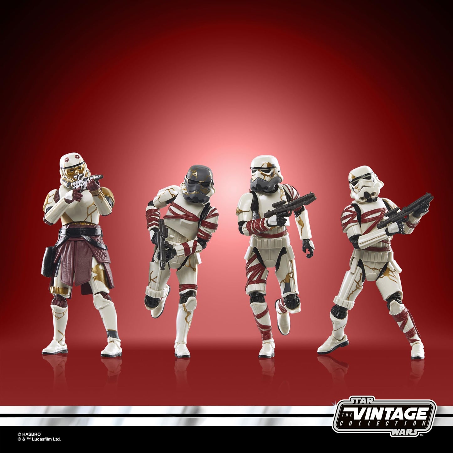 Star Wars The Vintage Collection Captain Enoch & Thrawn’s Night Troopers, Ahsoka 3.75 Inch Collectible Action Figure 4-Pack