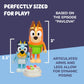BLUEY It's Time For Pavlova With This Pavlova 4 Pack, Includes, Bingo, Bandit In His Chef Hat and Chilli and 2 Accessories, Four 6-7.6 CM Articulated Figures