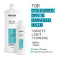 Nioxin System 3 Scalp + Hair Conditioner - Hair Thickening Conditioner for Coloured, Dry and Damaged Hair with Light Thinning - with Biotin & Niacinamide, 1L