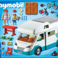 Playmobil 70088 Family Fun Family Camper, outdoor camping toy, fun imaginative role-play, playset suitable for children ages 4+