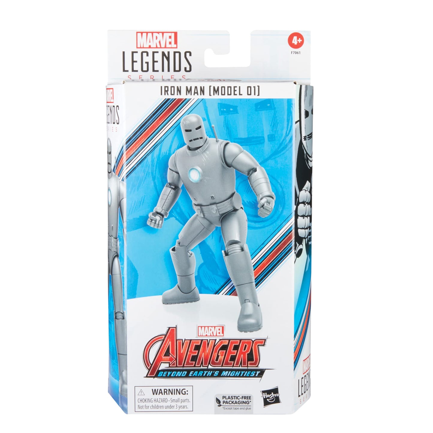 Marvel Hasbro Legends Series Iron Man (Model 01) Avengers 60th Anniversary Collectible 6 Inch Action Figure