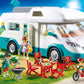 Playmobil 70088 Family Fun Family Camper, outdoor camping toy, fun imaginative role-play, playset suitable for children ages 4+