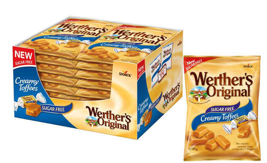 WERTHERS SUGAR FREE CREAMY TOFFEE 80g