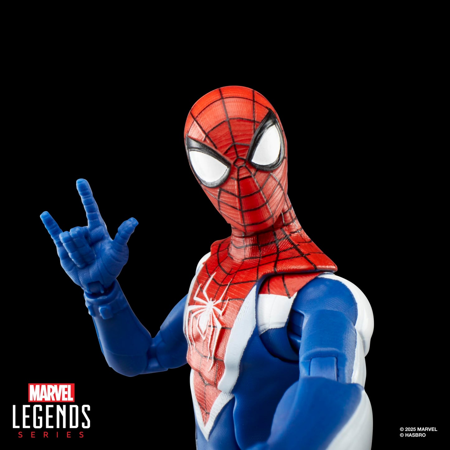 Spider-Man Marvel Legends Series Gamerverse Miles Morales Upgraded Suit Style Action Figure, Blue