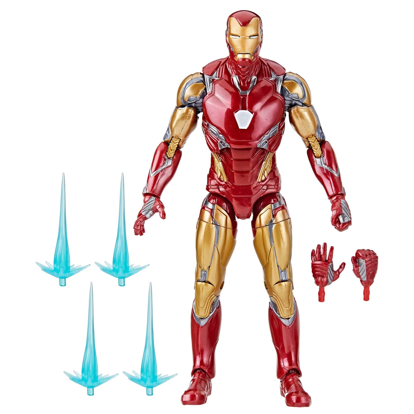 Marvel Legends Series Iron Man Mark LXXXV Avengers: Endgame 6 Inch Action Figure, Red