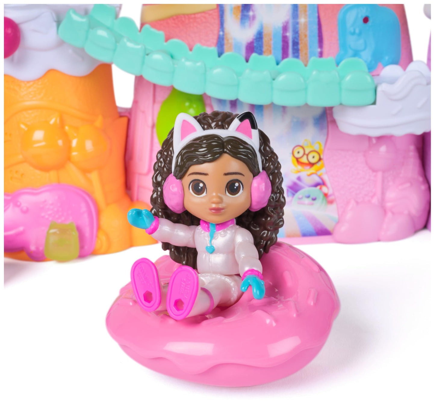 Gabby's Dollhouse: The Movie, Gabby's Sweet Treat Mountain Playset, 12-Piece Set with Figures and Accessories, Kids Toys for Girls and Boys Ages 3 and Up