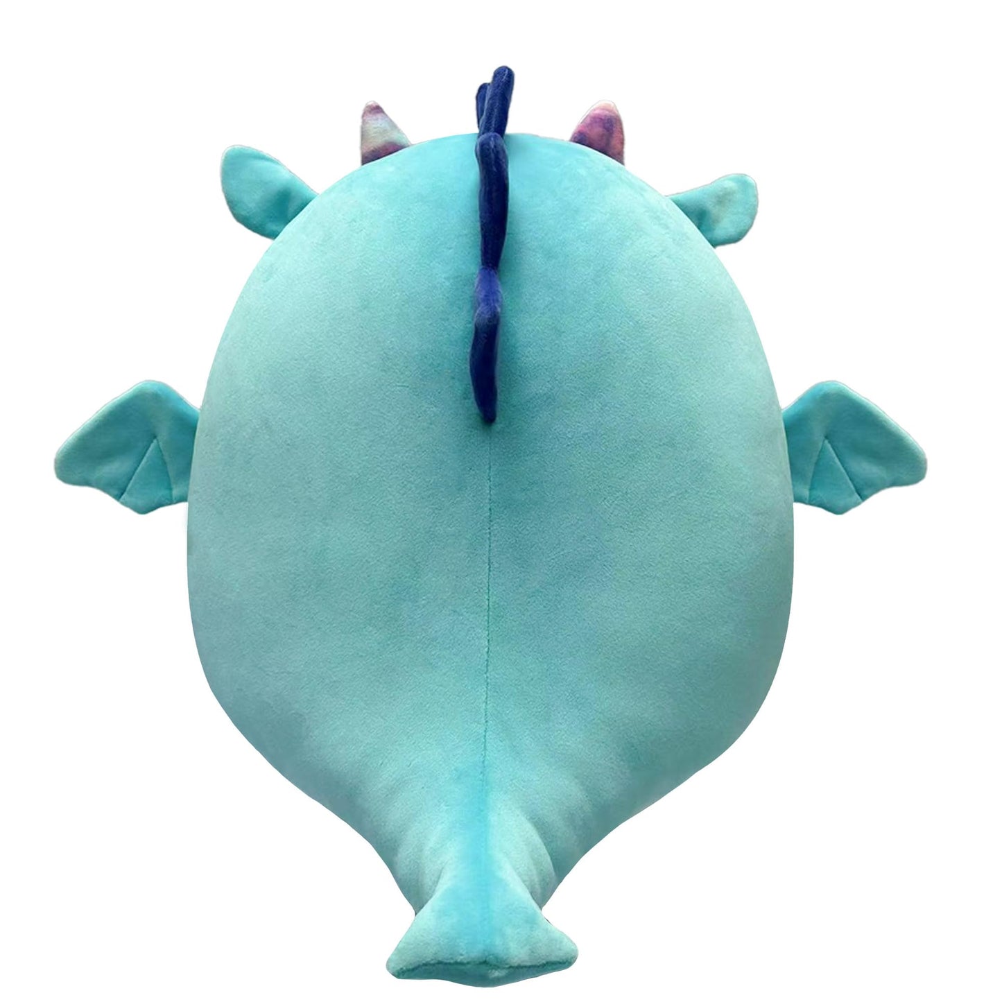 Squishmallows Original 7.5-Inch - Tatiana the Dark Teal Dragon with Bandana