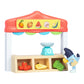 Bluey Mini Playsets Bluey Farmers Market Playset Includes Articulated Bluey Figure With Shopping Bag And Accessories With Dollarbucks