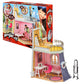 Miraculous: Tales of Ladybug & Cat Noir - 2in1 Balcony Bedroom Dolls House and Accessories Playset Bandai