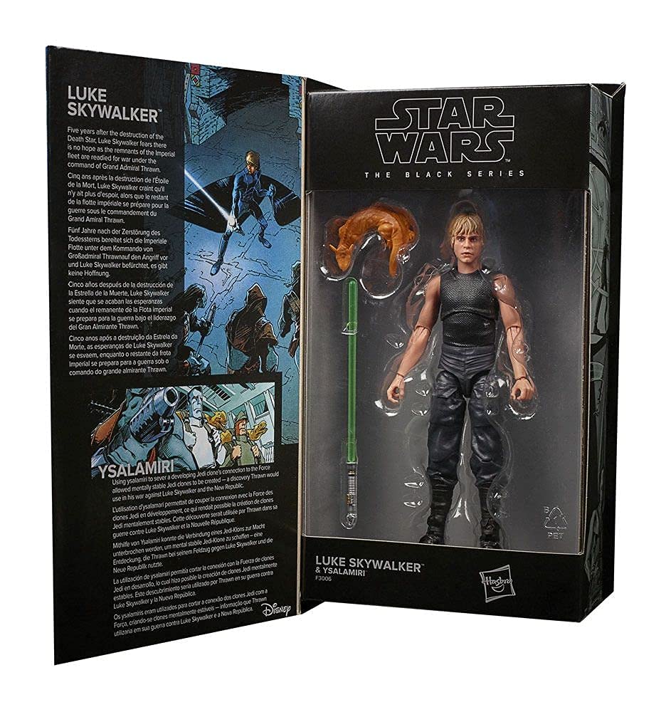 Star Wars The Black Series Luke Skywalker & Ysalamiri 6-Inch-Scale Lucasfilm 50th Anniversary Star Wars: Heir to the Empire Action Figure