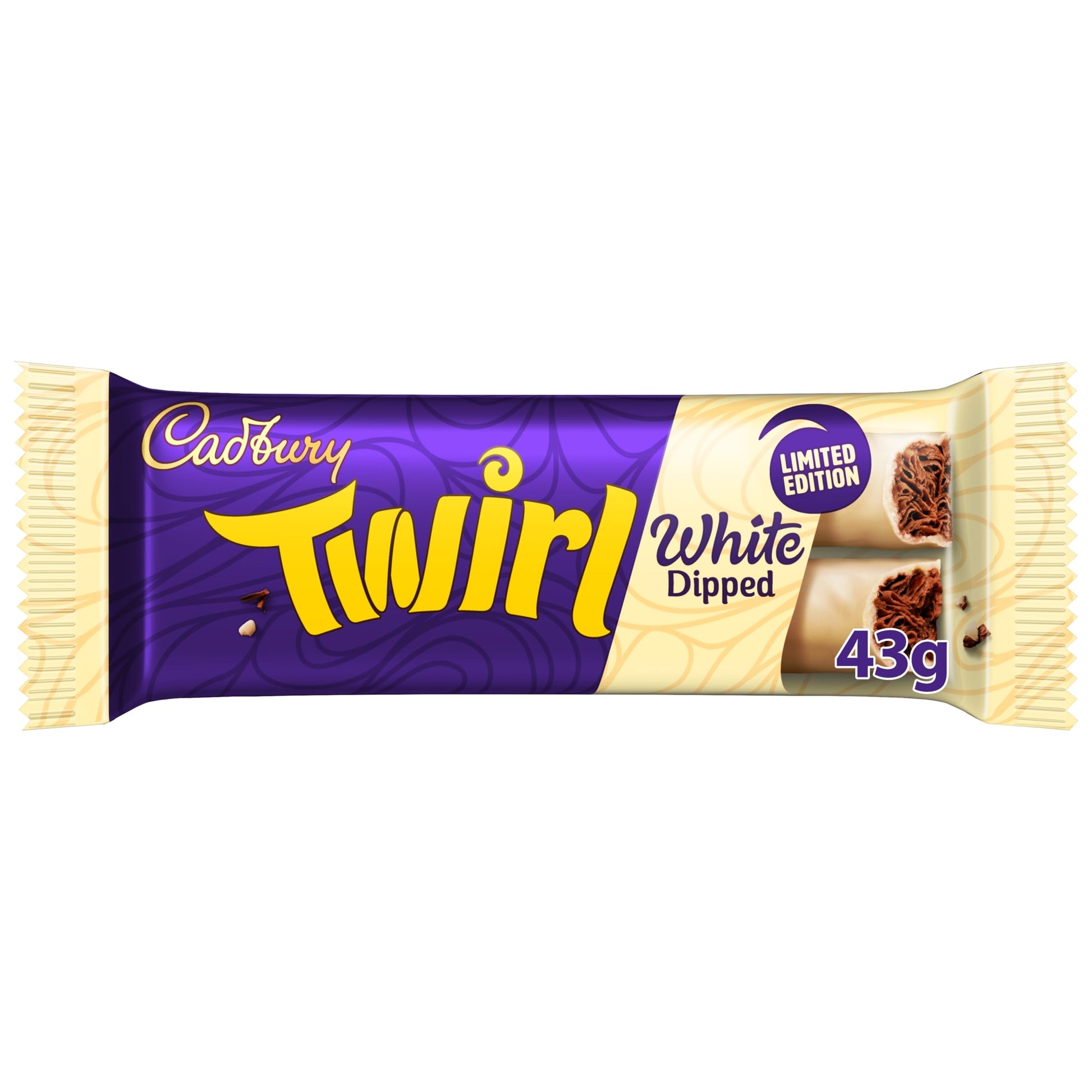 Cadbury Twirl White Dipped 43g bar