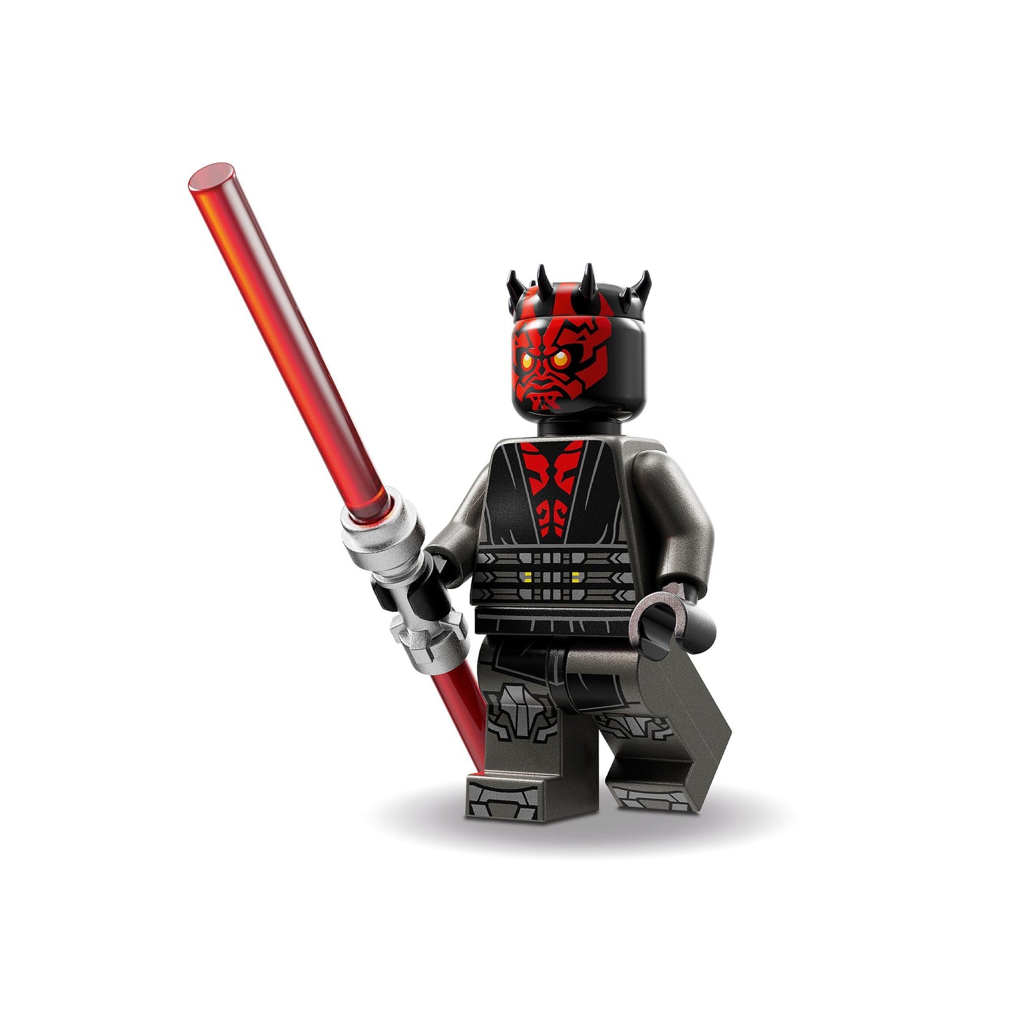 LEGO Star Wars: The Clone Wars Darth Maul Mech Building Toy for Boys, Girls, Fans and Fantasy Lovers Aged 6 Years Old Plus, Gift Idea for Kids, Includes a Large Double-Bladed Red Lightsaber 75411