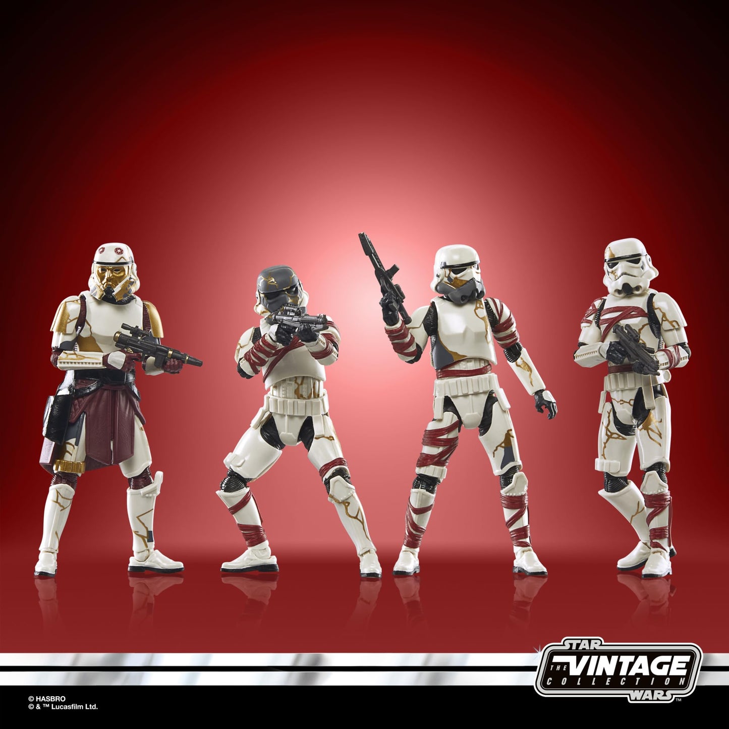 Star Wars The Vintage Collection Captain Enoch & Thrawn’s Night Troopers, Ahsoka 3.75 Inch Collectible Action Figure 4-Pack