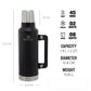 Stanley 1913 Classic Legendary Thermal Flask 1.9L - Matte Black