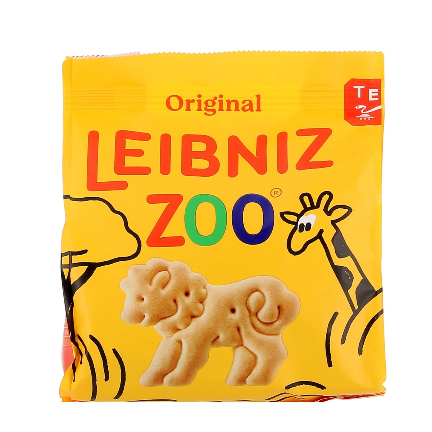 Bahlsen Leibniz Zoo Original 100g bag front