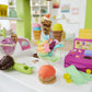 Play-Doh Kitchen Creations Ultimate Ice Cream Truck Playset with 27 Accessories, 12 Pots, Realistic Sounds, Multicolor, 203.2 x 635 x 558.8 mim