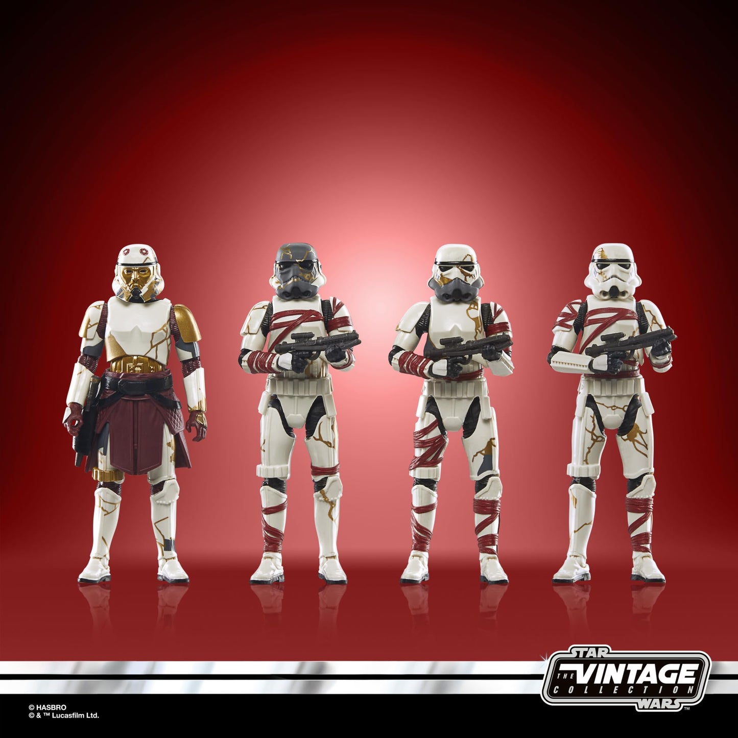 Star Wars The Vintage Collection Captain Enoch & Thrawn’s Night Troopers, Ahsoka 3.75 Inch Collectible Action Figure 4-Pack