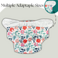 Alimos Swim Nappy and Waterproof Bag Washable Reusable for Happy Baby (0-3 Years) Unisex UK Brand